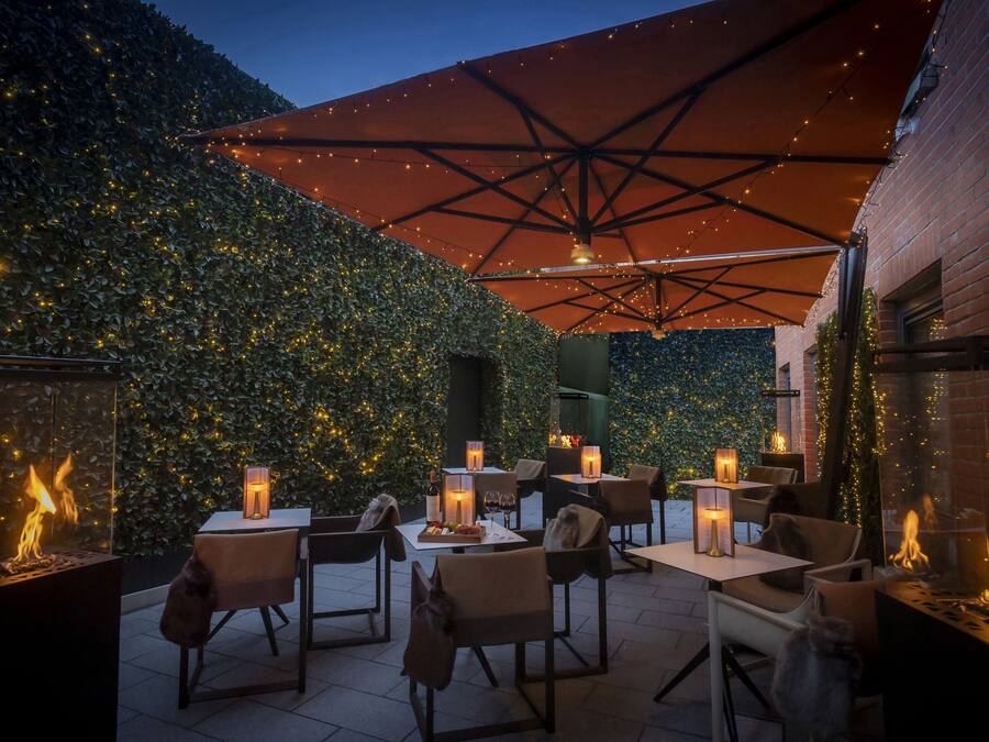 Restaurante al aire libre