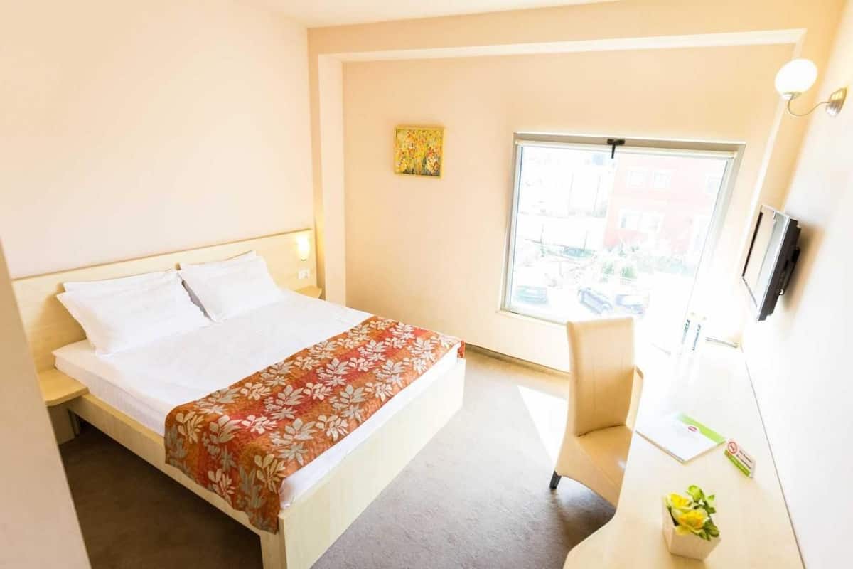 Standard Double Room, 1 Queen Bed | Desk, blackout drapes, soundproofing, iron/ironing board