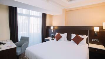 1 bedroom, premium bedding, in-room safe, individually decorated