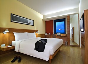 Literie de qualité supérieure, coffres-forts dans les chambres, bureau