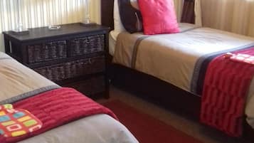 Free WiFi, bed sheets