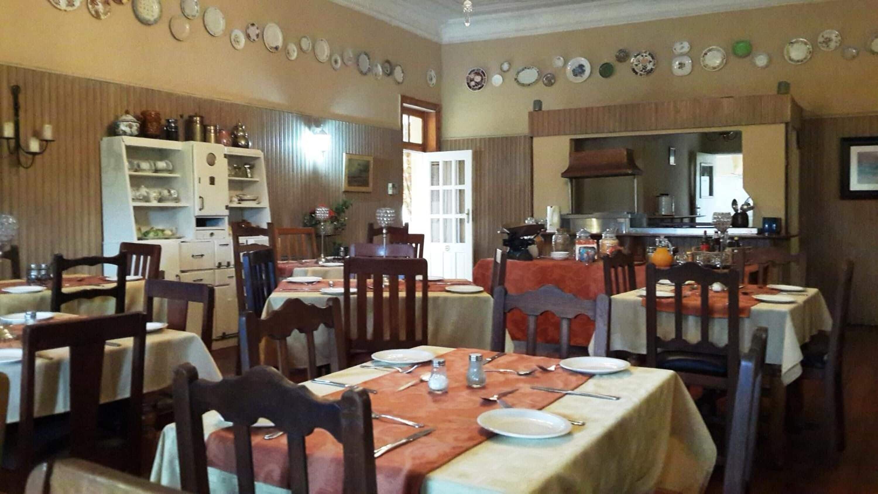 Café da manhã, almoço e jantar