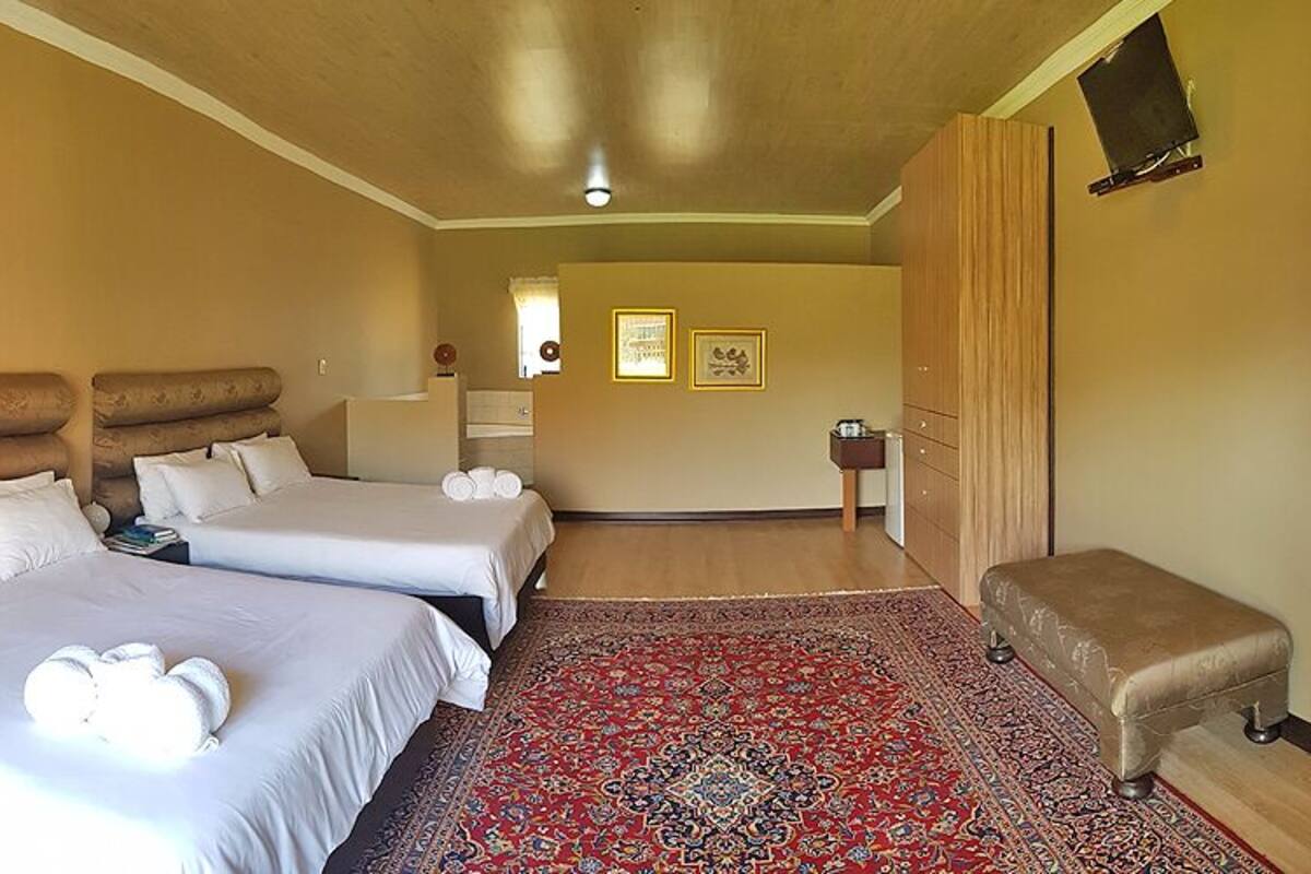 Room 4 Silver Pearl | Egyptian cotton sheets, premium bedding, memory-foam beds, desk