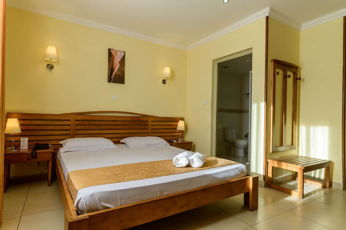 In-room safe, desk, blackout curtains, free cots/infant beds