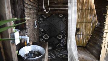 Cabaña | Lavabo en el baño