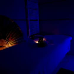 Couples treatment rooms, Turkish bath, body treatments, body wraps
