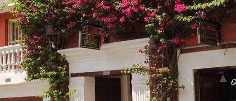 Voorkant van accommodatie