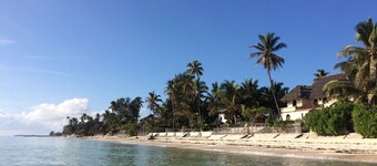 Seafront private villa at Jambiani Beach, Zanzibar