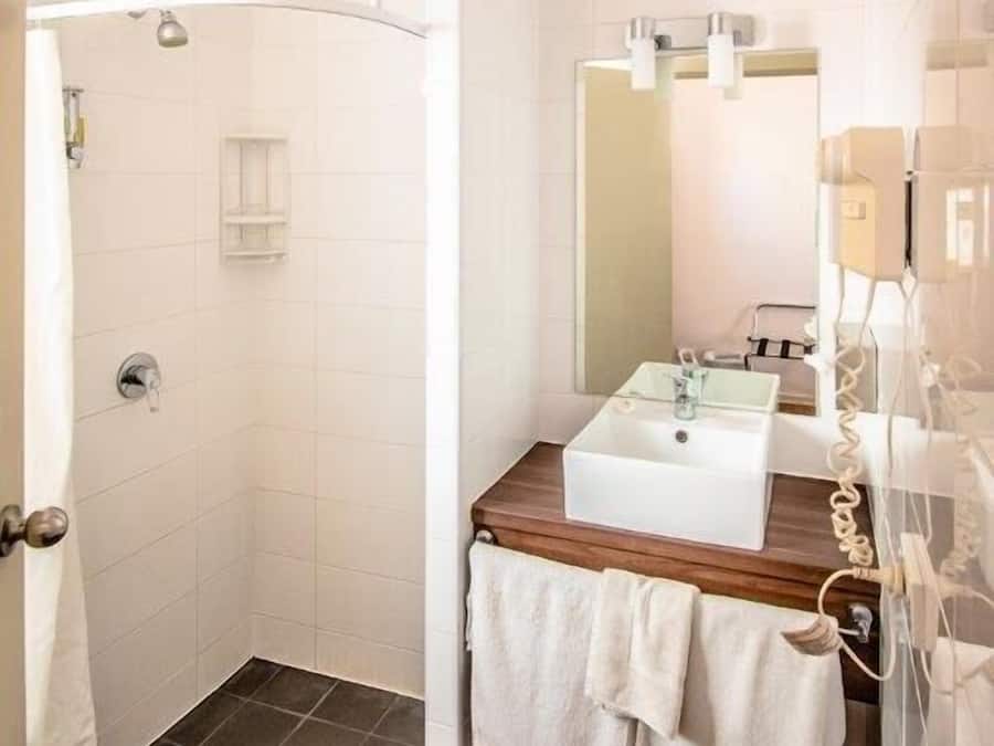 Deluxe Room | Bathroom | Shower, free toiletries, hair dryer, towels