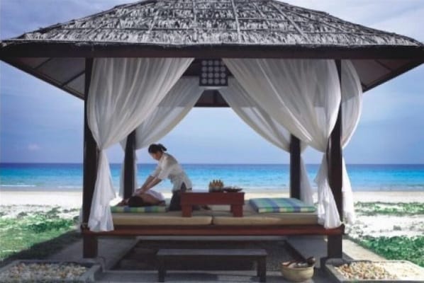 Vue sur la plage/l’océan
