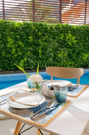 Opções para refeição ao ar livre