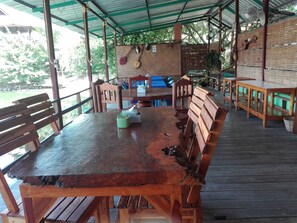 Outdoor dining - Phu Resort (Pua)
