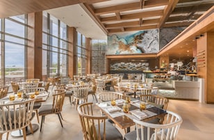 Daily buffet breakfast for a fee