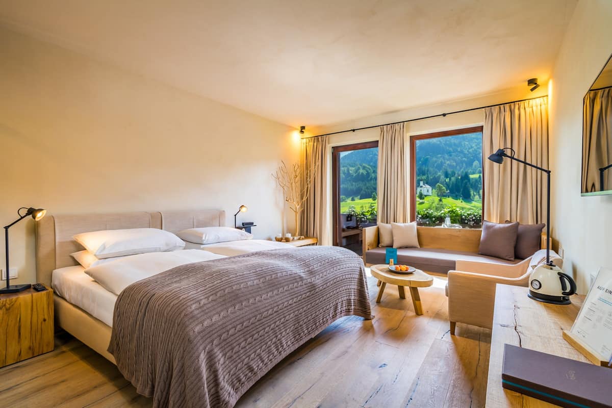Camera doppia (Karwendel Natur) | Minibar, una cassaforte in camera, tende oscuranti, insonorizzazione