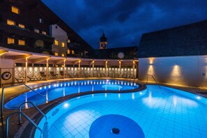 3 indoor pools, 3 outdoor pools, pool umbrellas, sun loungers