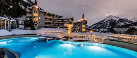 Front of property – evening/night