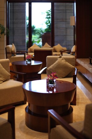 Sala de estar en el lobby