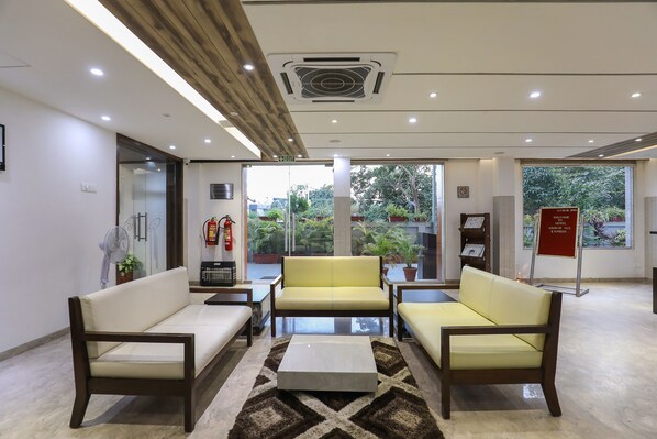 Sala de estar en el lobby