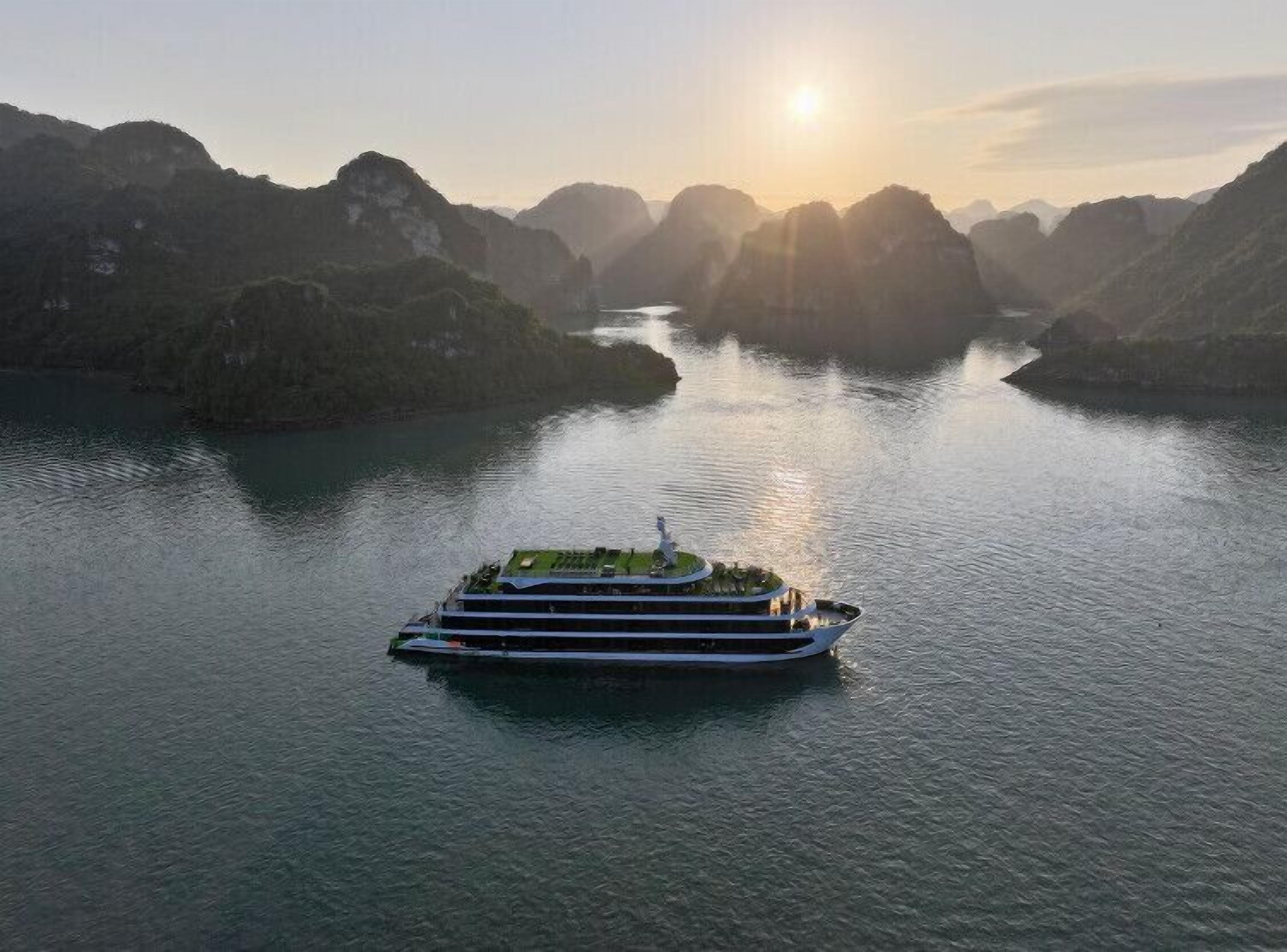 Konaklama yerinin ön cephesi