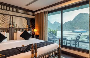 Junior Suite, Balcony, Ocean View | View from room - Era Cruise Halong Bay by Venus Group (Ha Long)
