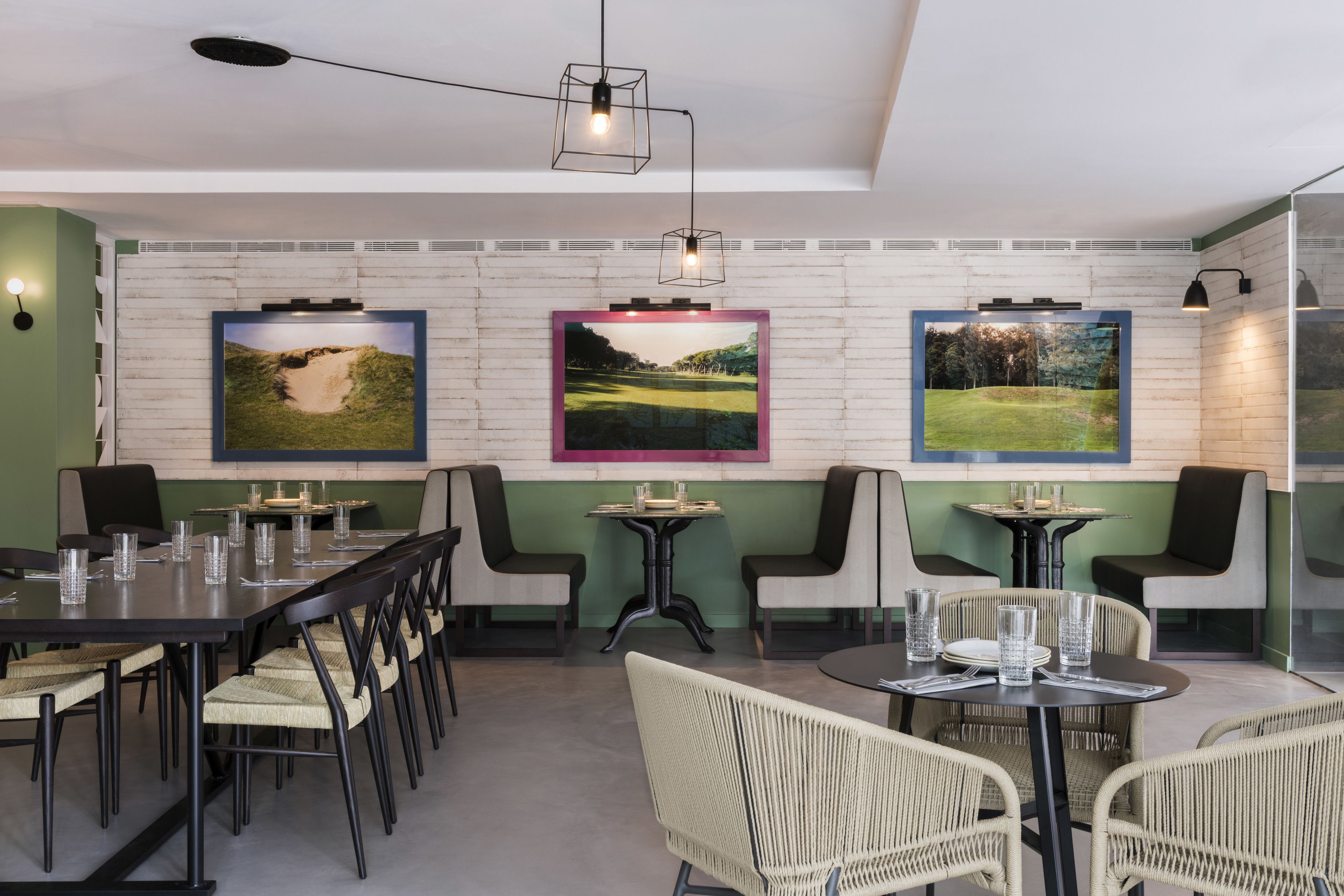 breakfast, dinner served; italian cuisine, golf course views