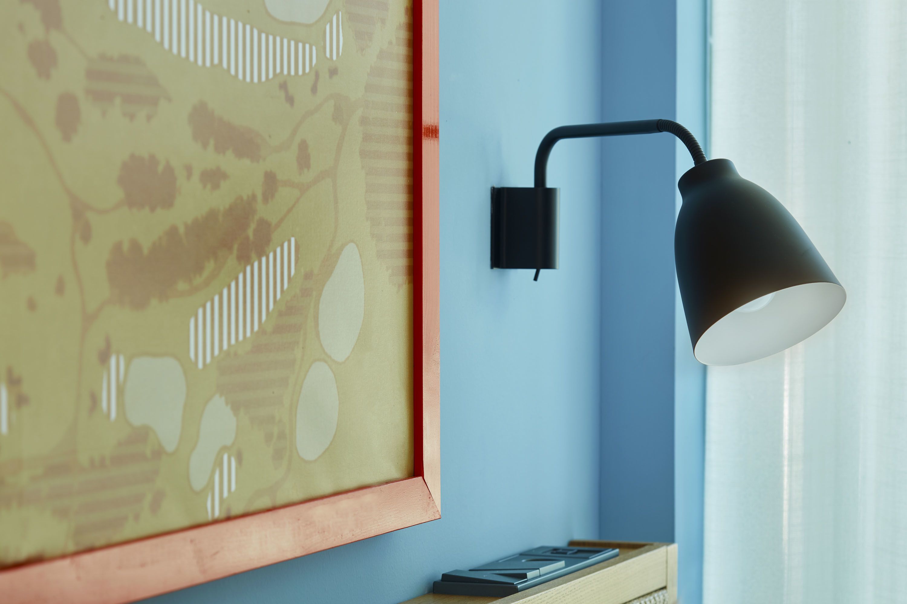 premium bedding, in-room safe, desk, blackout curtains