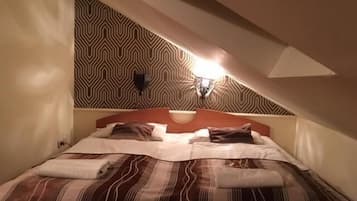 Free WiFi, bed sheets