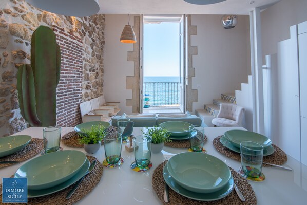 Panoramic Condo, 2 Bedrooms, Balcony, Oceanfront | View from room - Casa Veronique (Syracuse)