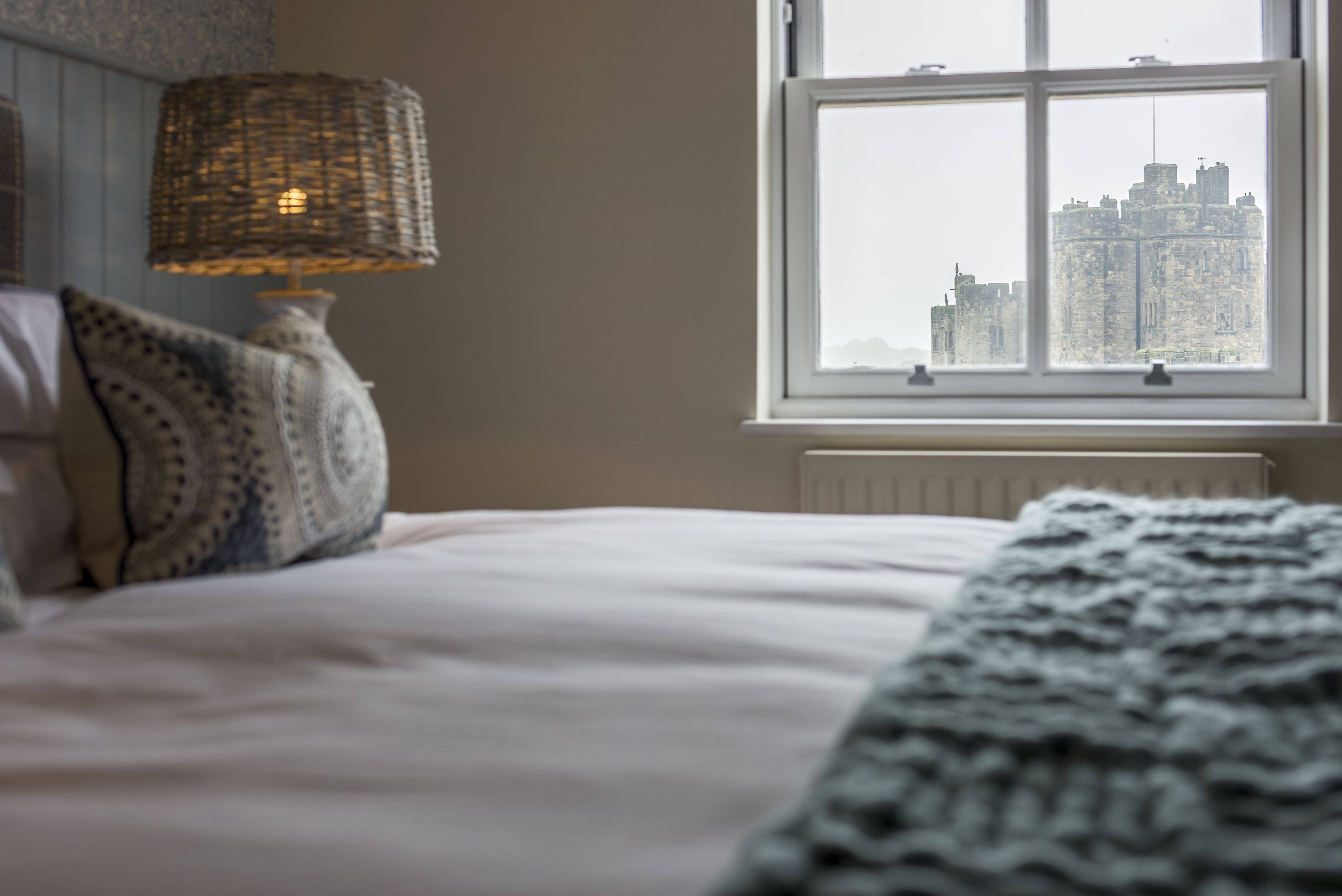 st cuthbert's cave | premium bedding, individually decorated, desk, soundproofing