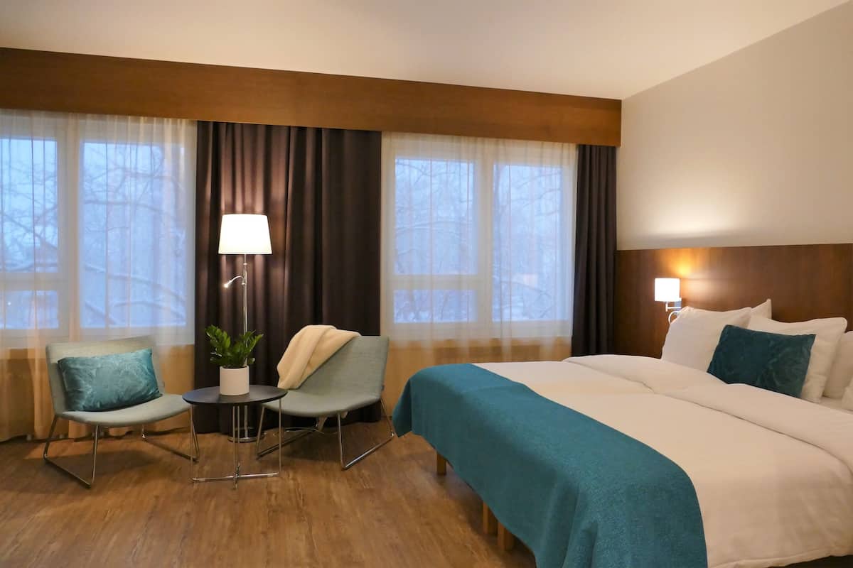 junior suite | desk, blackout curtains, iron/ironing board, free wifi