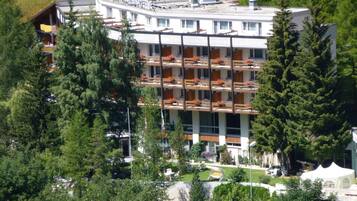 Facciata della struttura