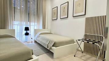 2 Schlafzimmer, Zimmersafe, BĂŒgeleisen/BĂŒgelbrett, kostenloses WLAN