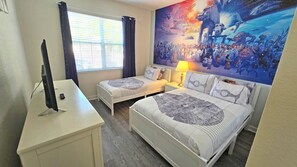 5 bedrooms, iron/ironing board, travel crib, free WiFi