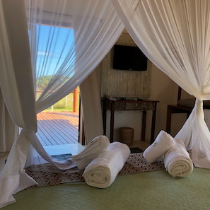 Bungalow Luxe | 1 chambre, minibar, draps fournis