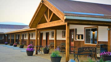 Majoituspaikan julkisivu