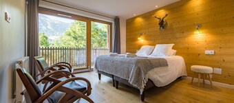 Chalet 4* , space, comfort, charm, view, sauna, fireplace