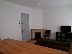 Living area - T3 renovated near the clock square, in the heart of the historic center (Avignon)