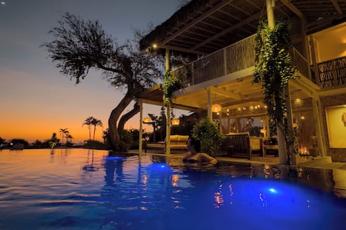2 outdoor pools, open 10:00 AM to 10:00 PM, pool umbrellas, sun loungers