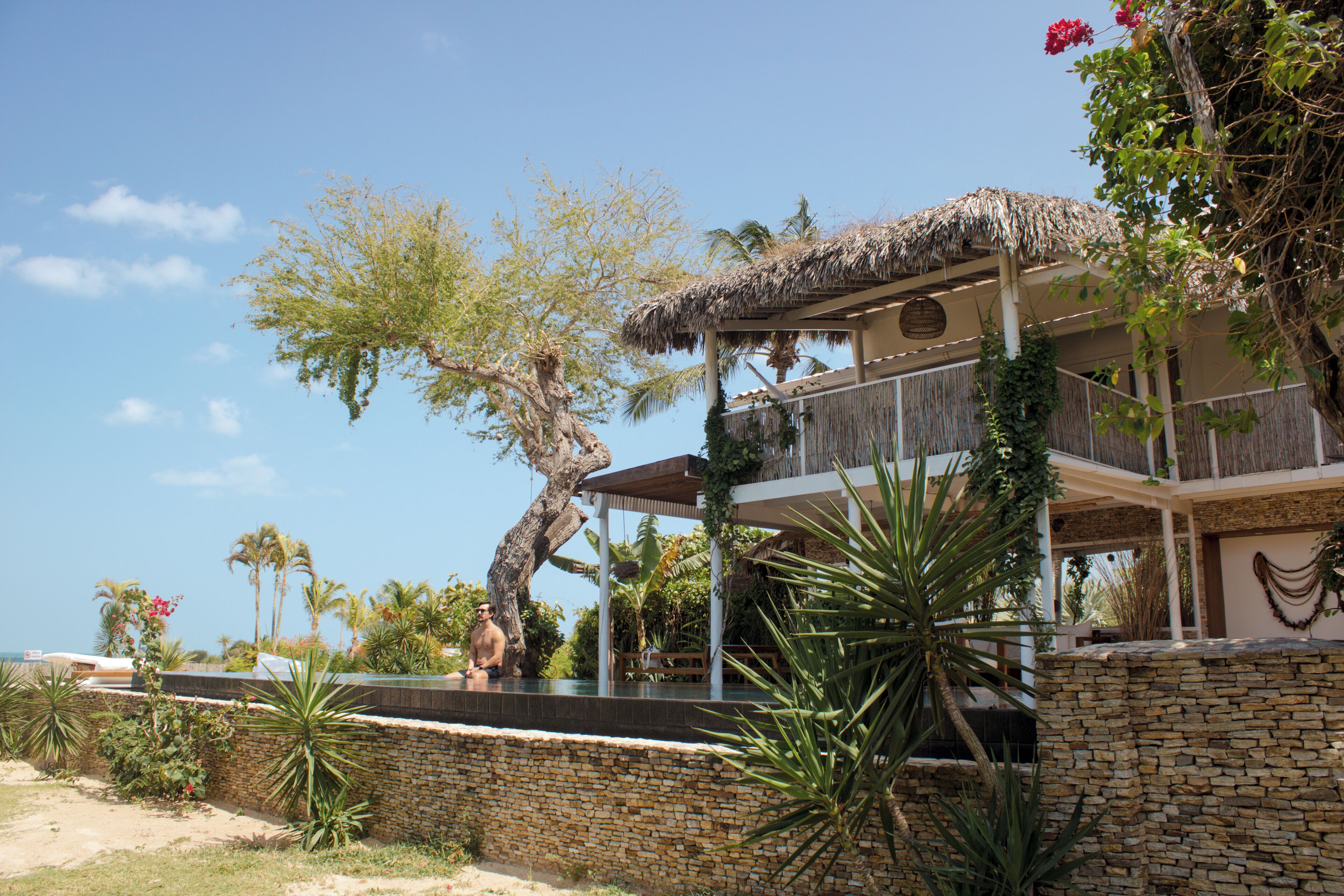 Fachada da propriedade