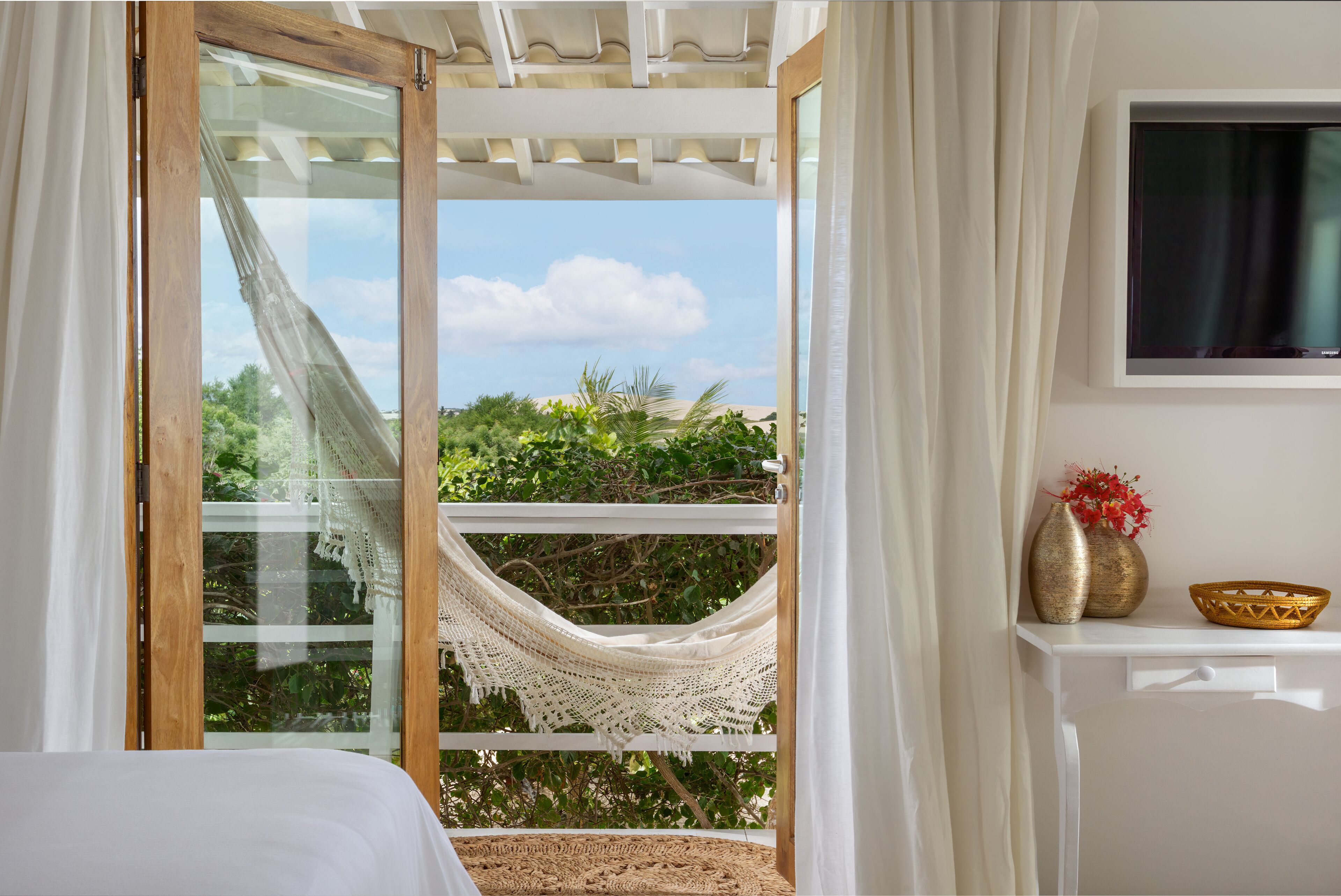 Quarto Duplo Varanda e Vista Mar Lateral | Vista do quarto