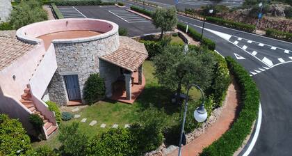 Wonderful head-end villa with large garden and solarium