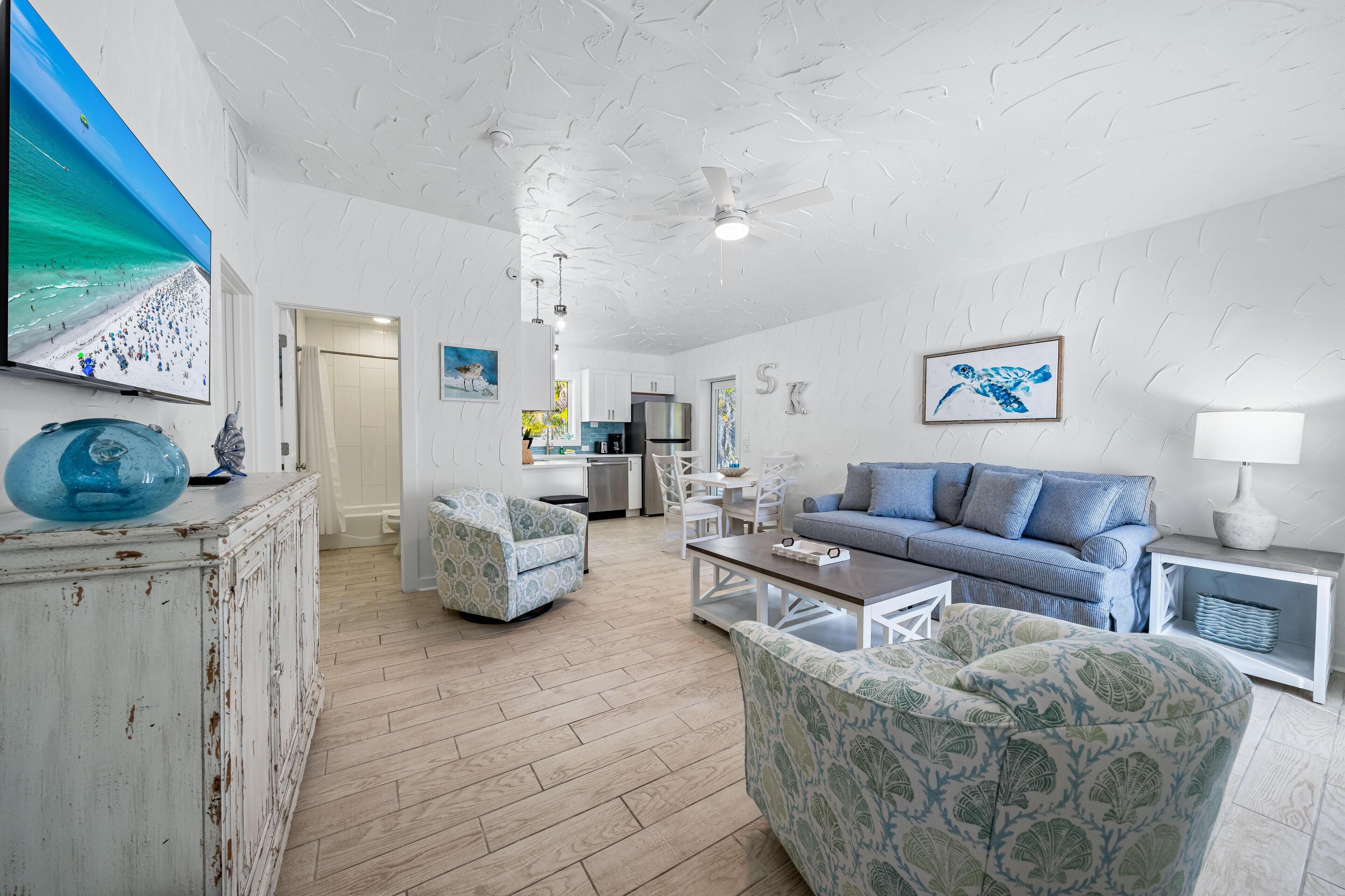 Villa, Multiple Beds, Courtyard View (La Estrella) | Living area