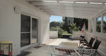 Ferienhaus Eichhözle - Oase am Lautertal90qm, 4 Personen, ĂŒberdachte Terrasse