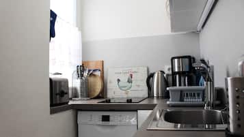 Kühlschrank, Herdplatte, Geschirrspüler