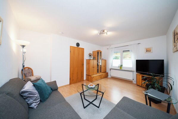 Smart TV, DVD player, stereo