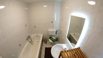 Een bad, een haardroger