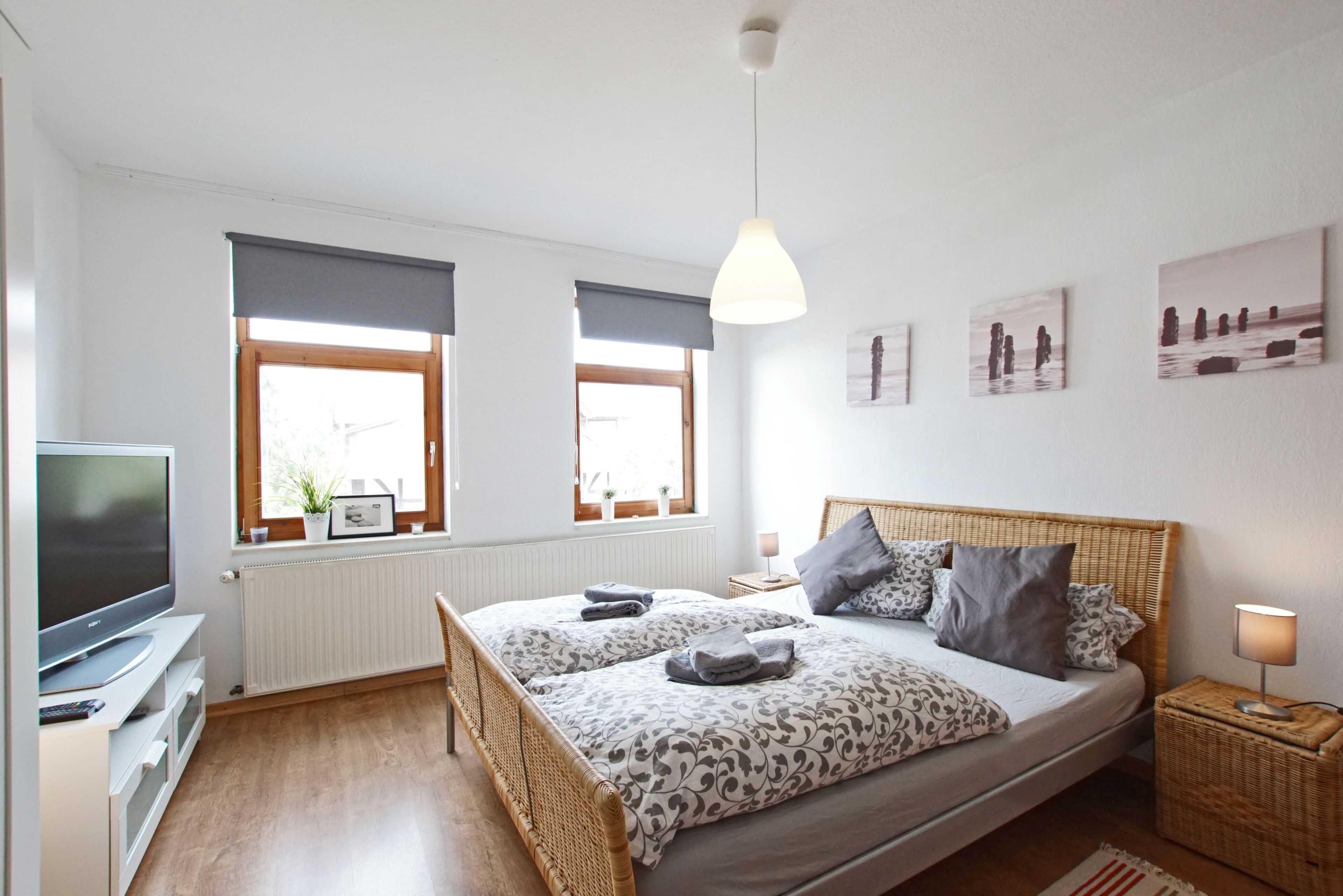 Wohnung 2 Schlafzimmer, mit Garten