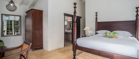 5 bedrooms, in-room safe, iron/ironing board, travel cot