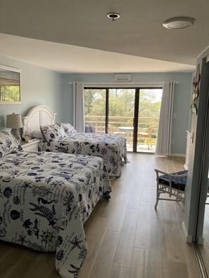 2 slaapkamers, een strijkplank/strijkijzer, gratis wifi, beddengoed