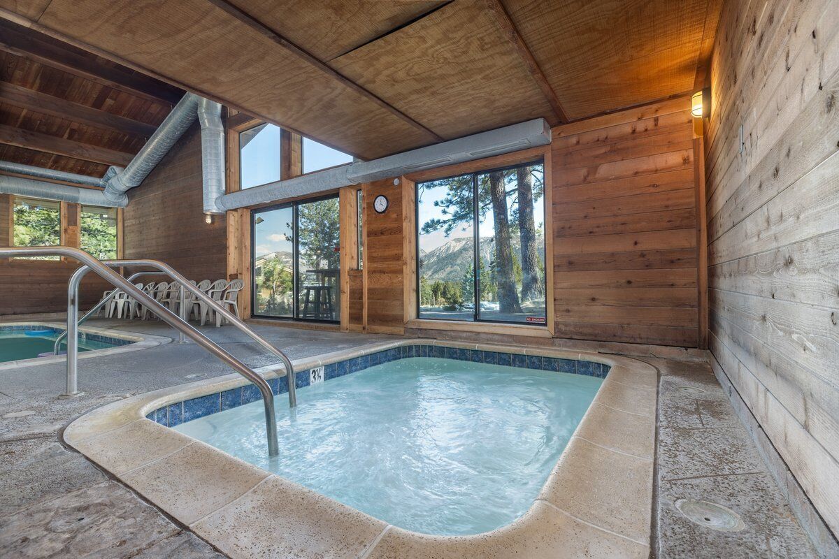 Indoor pool, a heated pool